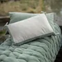 Cushions - Elise Chambray Cushion Verveine 30 X 50 - MAISON VIVARAISE - SDE VIVARAISE WINKLER