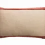 Cushions - Chambray Cushion Elise Tabac 30 X 50 - MAISON VIVARAISE - SDE VIVARAISE WINKLER
