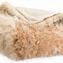 Throw blankets - Betani Throw Muscade 130 X 160 - MAISON VIVARAISE - SDE VIVARAISE WINKLER