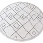Tapis - Tapis Ervin Ivoire/taupe Diamètre 160 - MAISON VIVARAISE - SDE VIVARAISE WINKLER