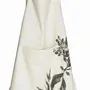 Tabliers de cuisine - Tablier de cuisine Fleuri Isam Ombre 80 x 85 - MAISON VIVARAISE - SDE VIVARAISE WINKLER