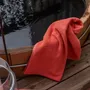 Serviettes de bain - Serviette invité Bora Corail 30 x 50 - MAISON VIVARAISE - SDE VIVARAISE WINKLER