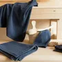 Bath towels - Bora Bath Towel Encre 90 X 150 - MAISON VIVARAISE - SDE VIVARAISE WINKLER
