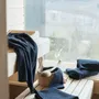 Bath towels - Bora Bath Towel Encre 90 X 150 - MAISON VIVARAISE - SDE VIVARAISE WINKLER