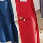 Tabliers de cuisine - Tablier de cuisine Gen Rouge Recyclé 120 x 85 - MAISON VIVARAISE - SDE VIVARAISE WINKLER