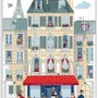 Torchons - Torchon La vie parisienne Blanc 48 x 72 - MAISON VIVARAISE - SDE VIVARAISE WINKLER