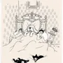 Dish towels - K-Towel Dubout Bonne Nuit Ecru 48 X 72 - MAISON VIVARAISE - SDE VIVARAISE WINKLER