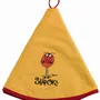 Torchons textile - Essuie-mains Shadoks Jaune Diamètre 60 - MAISON VIVARAISE - SDE VIVARAISE WINKLER