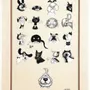 Dish towels - K-Towel Print Multi Portrait Dubout Ecru 60 X 80 - MAISON VIVARAISE - SDE VIVARAISE WINKLER