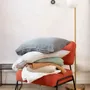 Bed linens - Kala Flat Sheet Blanc 240 X 300 - MAISON VIVARAISE - SDE VIVARAISE WINKLER