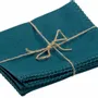 Table cloths - Set of 4 Recycled Placemats Delia Paon 33 X 45 - MAISON VIVARAISE - SDE VIVARAISE WINKLER