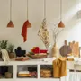 Torchons - Torchon nid d'abeilles uni Mumba Marmelade 50 x 70 - MAISON VIVARAISE - SDE VIVARAISE WINKLER