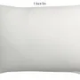 Linge de lit - Taie d'oreiller Linco Blanc 50 x 75 - MAISON VIVARAISE - SDE VIVARAISE WINKLER