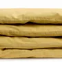 Bed linens - Calita Duvet Cover Gold 85 X 200 - MAISON VIVARAISE - SDE VIVARAISE WINKLER