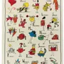 Dish towels - Kitchen Towel Shadoks Abecedaire Ecru 48 X 72 - MAISON VIVARAISE - SDE VIVARAISE WINKLER
