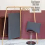 Bed linens - Tana Bed Throw Cendre 240 X 260 - MAISON VIVARAISE - SDE VIVARAISE WINKLER