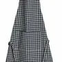 Aprons - Recycled Kitchen Apron Billie Noir/Gris 80 X 85 - MAISON VIVARAISE - SDE VIVARAISE WINKLER