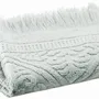 Bath towels - Zoé Guest Towel Jade 30 X 50 - MAISON VIVARAISE - SDE VIVARAISE WINKLER