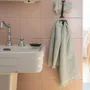 Bath towels - Zoé Guest Towel Jade 30 X 50 - MAISON VIVARAISE - SDE VIVARAISE WINKLER