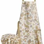 Tabliers de cuisine - Tablier de cuisine et toque en coton bio Pandi Naturel 52 x 63 - MAISON VIVARAISE - SDE VIVARAISE WINKLER