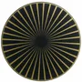 Sets de table - Set de table feutre Raini Noir/or diamètre 40 cm - MAISON VIVARAISE - SDE VIVARAISE WINKLER