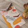 Kitchen utensils - Curl Eyelet Hand Towel Tabac 50 X 50 - MAISON VIVARAISE - SDE VIVARAISE WINKLER