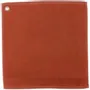 Ustensiles de cuisine - Essuie-mains oeillet Curl Terracotta 50 x 50 - MAISON VIVARAISE - SDE VIVARAISE WINKLER