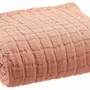 Bed linens - Swami Bed Throw Argile 240 X 260 - MAISON VIVARAISE - SDE VIVARAISE WINKLER