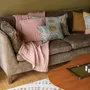 Bed linens - Swami Bed Throw Argile 240 X 260 - MAISON VIVARAISE - SDE VIVARAISE WINKLER