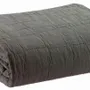 Bed linens - Recycled Bed Throw Titou Carbone 240 X 260 - MAISON VIVARAISE - SDE VIVARAISE WINKLER