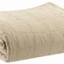 Bed linens - Recycled Bed Throw Titou Lin 240 X 260 - MAISON VIVARAISE - SDE VIVARAISE WINKLER