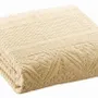 Serviettes de bain - Drap de bain uni Zoe Vanille 100 x 180 - MAISON VIVARAISE - SDE VIVARAISE WINKLER