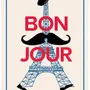 Torchons - Torchon Bonjour Ecru 48 x 72 - MAISON VIVARAISE - SDE VIVARAISE WINKLER