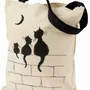 Bags and totes - Dubout 3 chats Bag Écru 40 X 35 - MAISON VIVARAISE - SDE VIVARAISE WINKLER