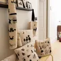 Sacs et cabas - Sac shopping Dubout Multichats Ecru 40 x 36 x 16 - MAISON VIVARAISE - SDE VIVARAISE WINKLER