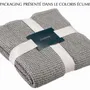 Throw blankets - Maia Throw Blanket Sable 140 X 200 - MAISON VIVARAISE - SDE VIVARAISE WINKLER