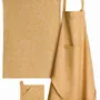 Potholders - 2-in-1 Organic Pot Holder Freedom Bambou 20 X 20 - MAISON VIVARAISE - SDE VIVARAISE WINKLER
