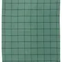 Torchons - Torchon Metis Kilia carreaux Vert de gris 50 x 70 - MAISON VIVARAISE - SDE VIVARAISE WINKLER
