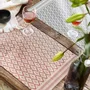 Nappes - Set de table Kadra Naturel/noir 33 x 45 - MAISON VIVARAISE - SDE VIVARAISE WINKLER