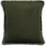 Coussins - Coussin uni Laly Olive 45 x 45 - MAISON VIVARAISE - SDE VIVARAISE WINKLER