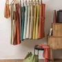 Aprons - Ada Recycled Kitchen Apron Kaki 72 X 85 - MAISON VIVARAISE - SDE VIVARAISE WINKLER