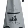 Aprons - Dubout Chats Eiffel Kitchen Apron Gris 72 X 85 - MAISON VIVARAISE - SDE VIVARAISE WINKLER