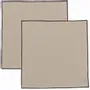 Napkins - Recycled Napkin Grace Ficelle 40 X 40 - MAISON VIVARAISE - SDE VIVARAISE WINKLER