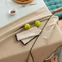 Napkins - Recycled Napkin Grace Ficelle 40 X 40 - MAISON VIVARAISE - SDE VIVARAISE WINKLER
