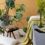 Table cloths - Recycled Tablecloth Grace Ficelle 140 X 140 - MAISON VIVARAISE - SDE VIVARAISE WINKLER