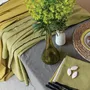 Nappes - Nappe recyclée Grace Ombre 140 x 140 - MAISON VIVARAISE - SDE VIVARAISE WINKLER