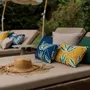 Coussins - Coussin uni Alga outdoor Epicea 45 x 45 - MAISON VIVARAISE - SDE VIVARAISE WINKLER