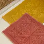 Other bath linens - Enzo Bath Mat Safran 54 X 110 - MAISON VIVARAISE - SDE VIVARAISE WINKLER