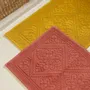 Autres linges de bain - Tapis de bain uni Enzo Sienne 54 x 64 - MAISON VIVARAISE - SDE VIVARAISE WINKLER