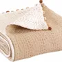 Throw blankets - Plain Plaid Gastounet Sienne 140 X 200 - MAISON VIVARAISE - SDE VIVARAISE WINKLER